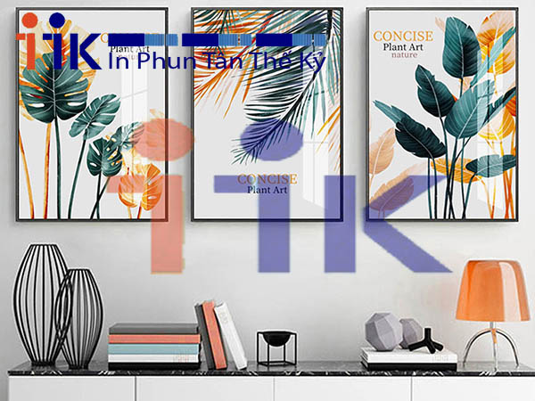 Công nghệ in tranh canvas đảm bảo chi tiết và độ nét tranh ảnh chính xác