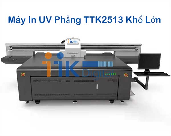 Tân Thế Kỷ phân phối máy in UV phẳng TTK2513 chính hãng chất lượng